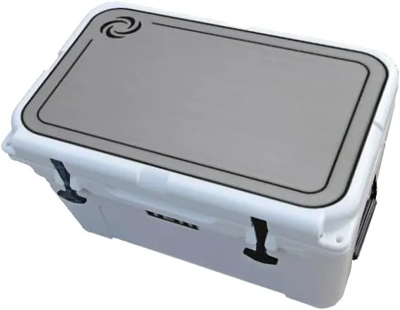 Tundra 45 Cooler Lid Tops - EVA Foam YETI Chest Cooler Peel and Stick Comfort Pad - Hard Side Camping, Boating, Tail Gate, Ice Box Top Cushion