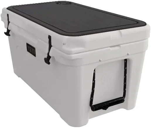 Tundra 65 Cooler Lid Tops - EVA Foam YETI Chest Cooler Peel and Stick Comfort Pad - Hard Side Camping, Boating, Tail Gate, Ice Box Top Cushion