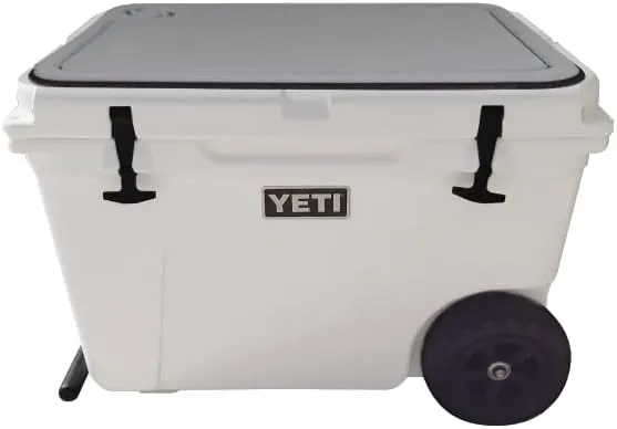 Tundra Hauler Wheel Cooler Lid Tops - EVA Foam YETI Chest Cooler Peel and Stick Comfort Pad - Hard Side Camping, Boating, Tail Gate, Ice Box Top Cushion