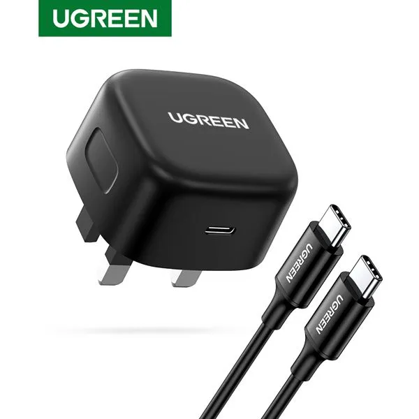 Ugreen PD 25w Fast Charger USB Cable UK CD250