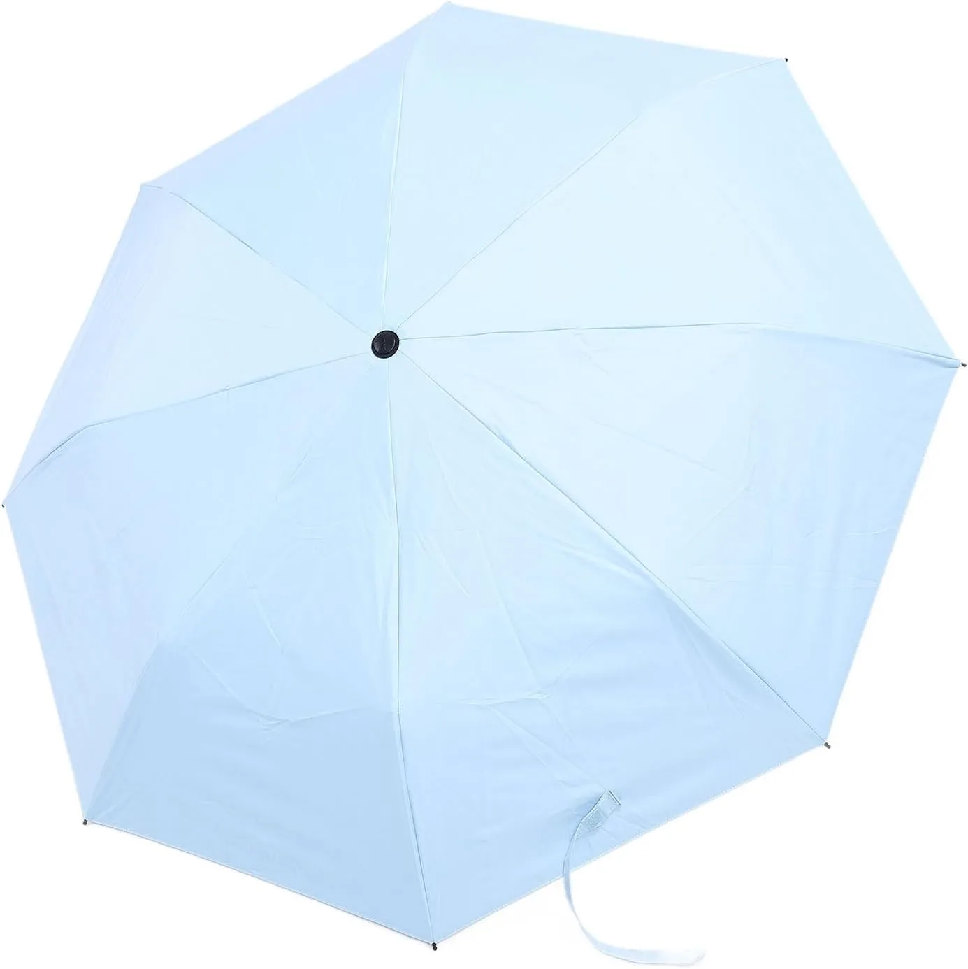 Umbrella With Fan, Sun Umbrella For Chair UPF 50 Rain Umbrella USB Rechargeable Sun Cooling Umbrella With Built In Fan Small Personal Fan Folding Compact Umbrella For Hot Day
