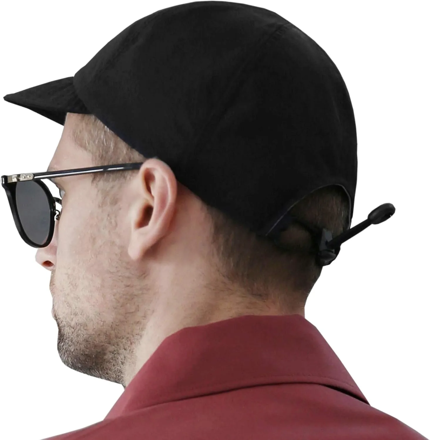 UNDERCONTROL Colorful Cycling Supplex Cap UPF 40 Low Profile Short Brim Foldable Quick Dry Outdoor Sports Adjustable hat