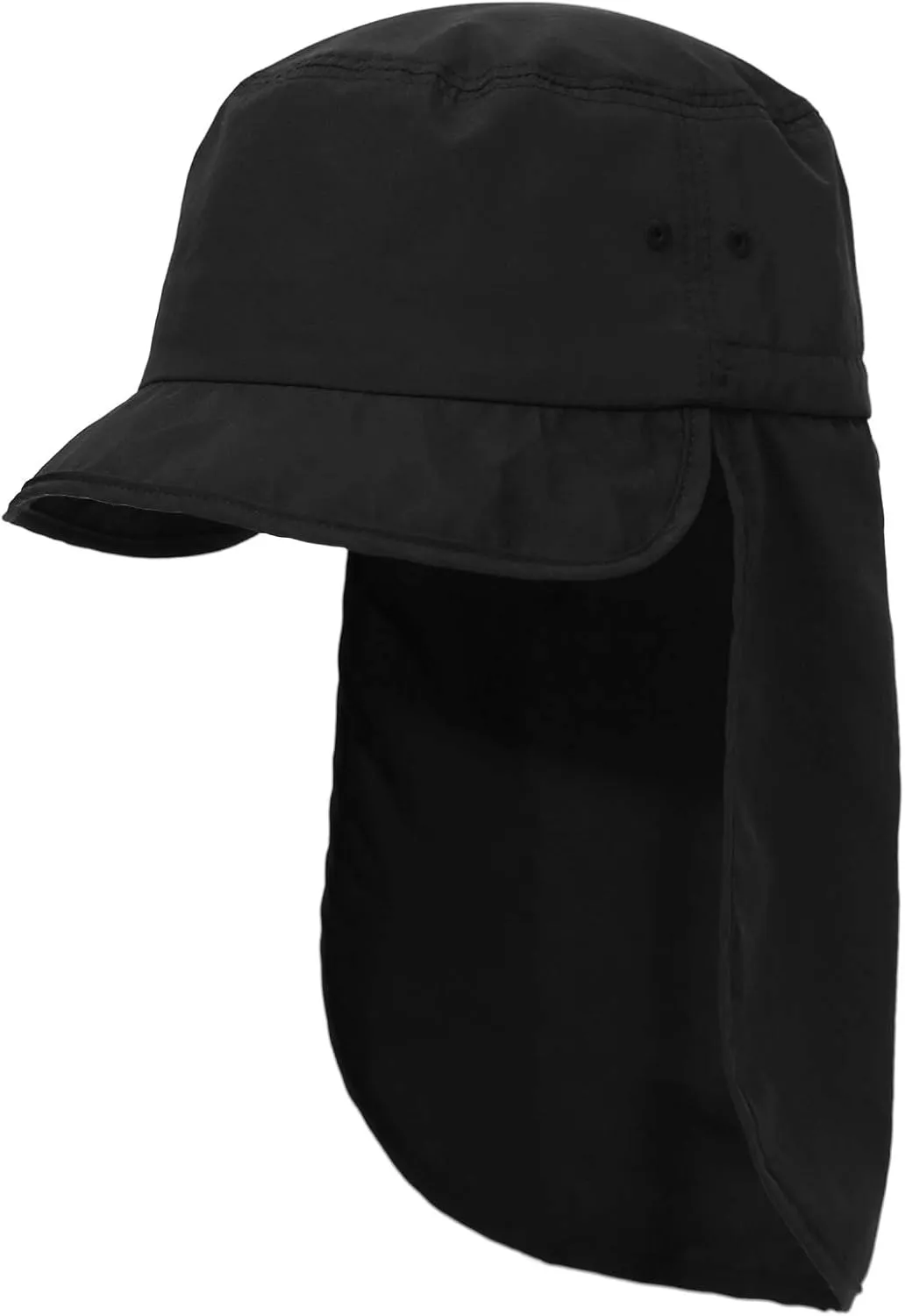 UNDERCONTROL Neck Flap Supplex Bucket Hat UPF 40 Foldable Outdoor Safari UV Sun Protect Quick Dry Fishing Booney Cap Cachalot