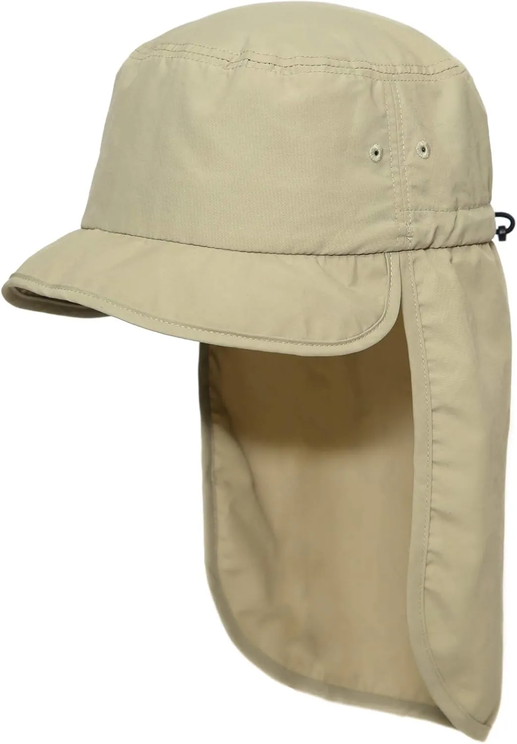 UNDERCONTROL Neck Flap Supplex Bucket Hat UPF 40 Foldable Outdoor Safari UV Sun Protect Quick Dry Fishing Booney Cap Cachalot