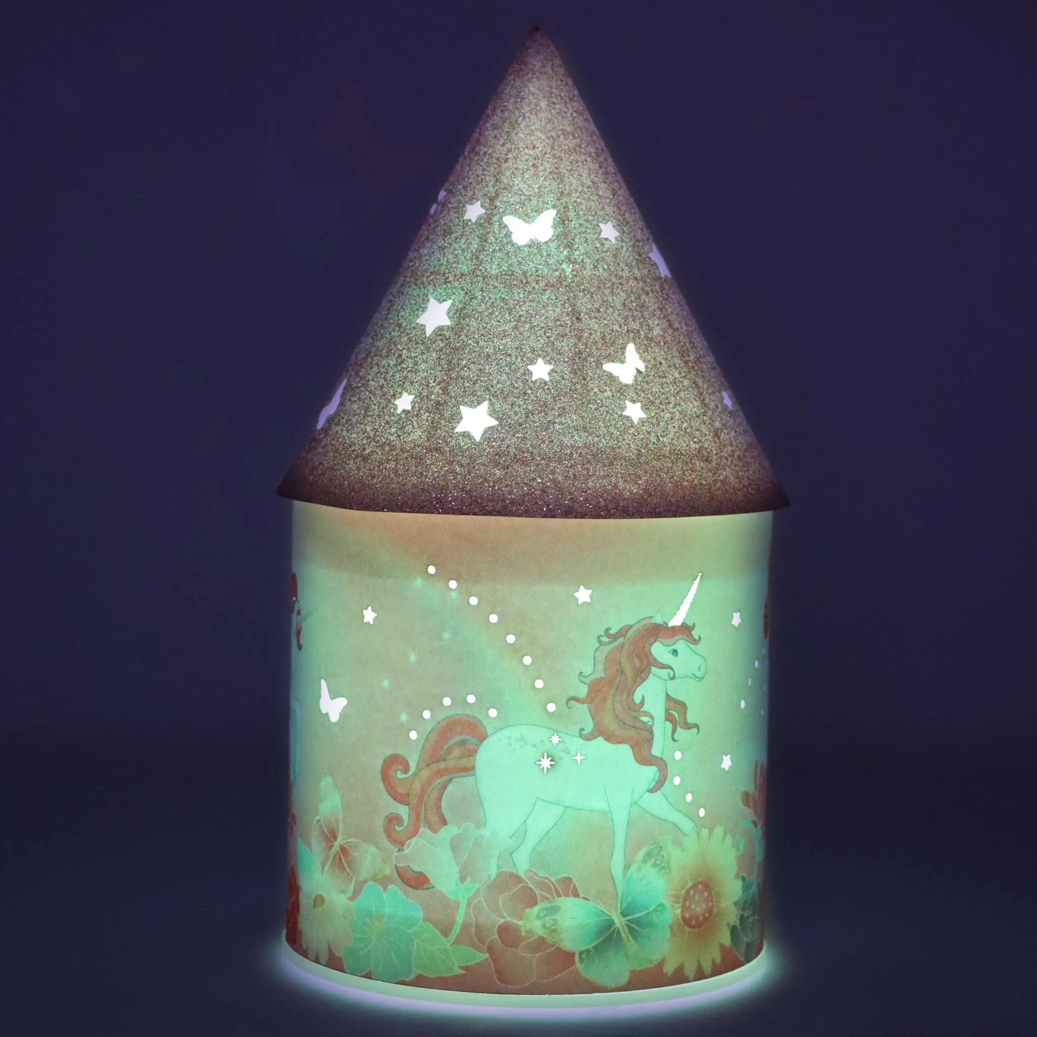 Unicorn Butterfly Colour Changing Lantern