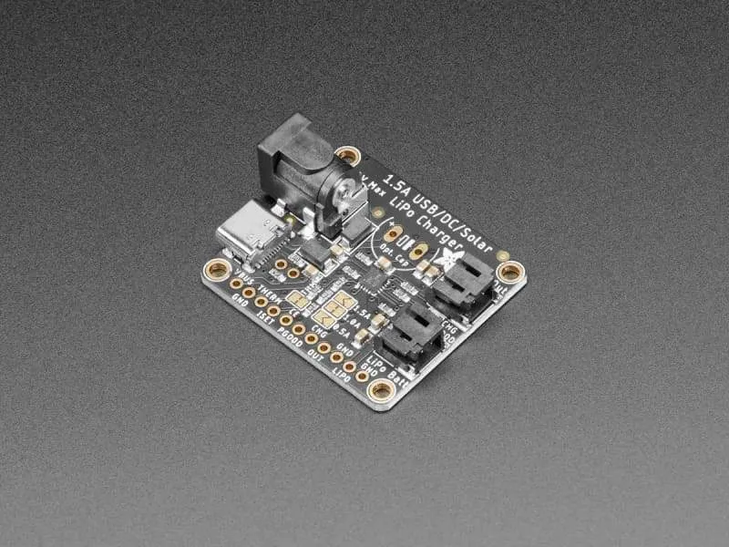 Universal USB / DC / Solar Lithium Ion/Polymer charger (bq24074)