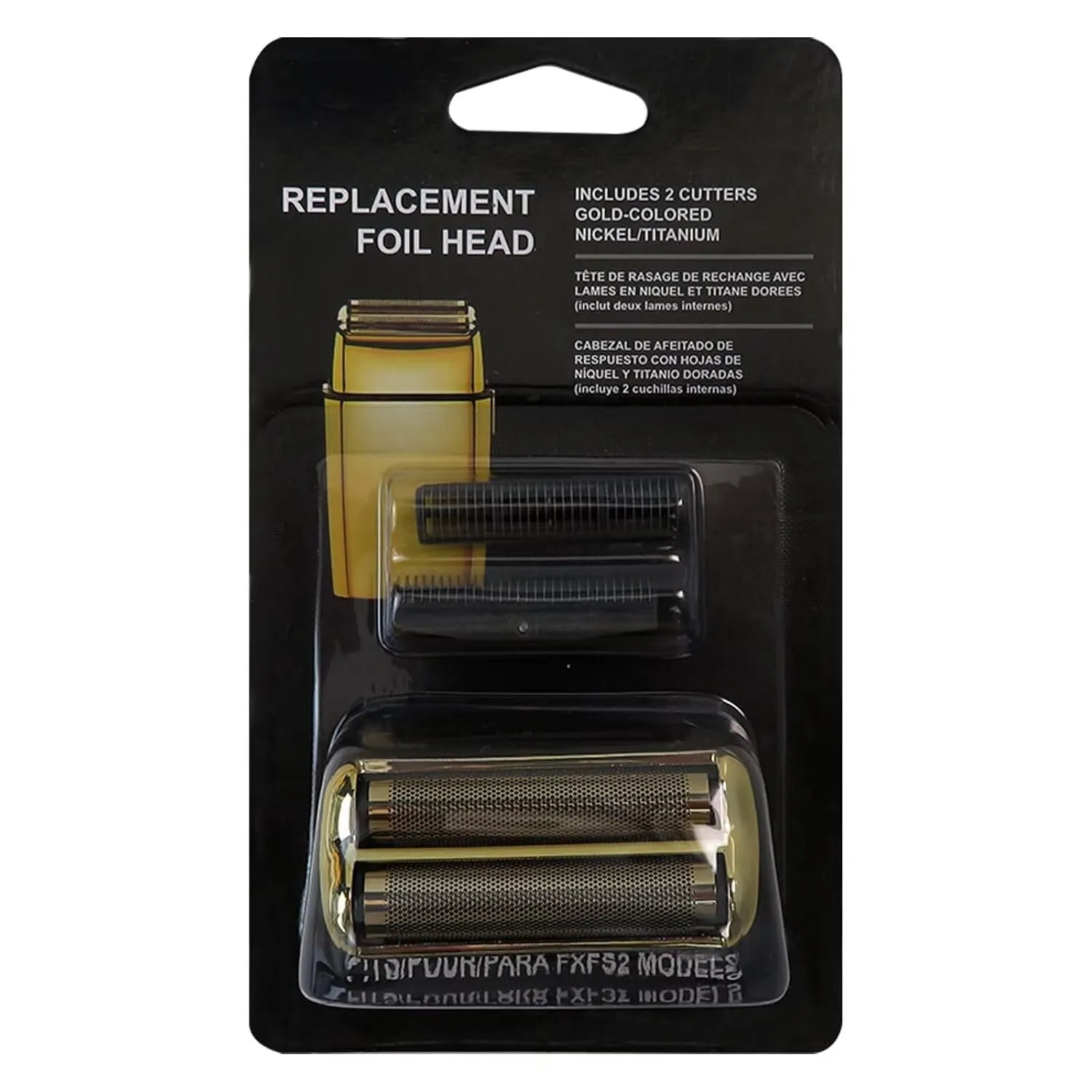 Upgraded Version Replacment Gold Foil and Cutter for BaBylis-PRO MetalFX Single Foil and Double Foil Shavers