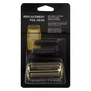 Upgraded Version Replacment Gold Foil and Cutter for BaBylis-PRO MetalFX Single Foil and Double Foil Shavers