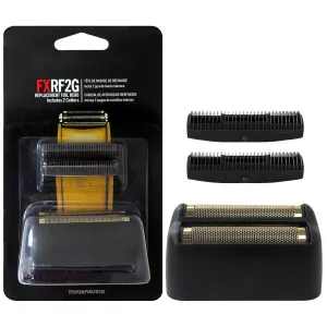 Upgraded Version Replacment Matte Black Foil and Cutter for BaBylis-PRO MetalFX Single Foil and Double Foil Shavers
