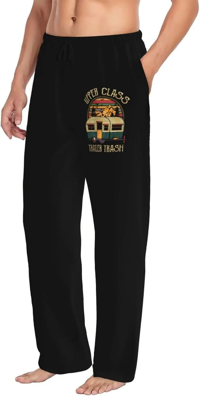 Upper Class Trailer Trash Men'S Pajama Pants Sleep Pant With Pockets And Drawstring
