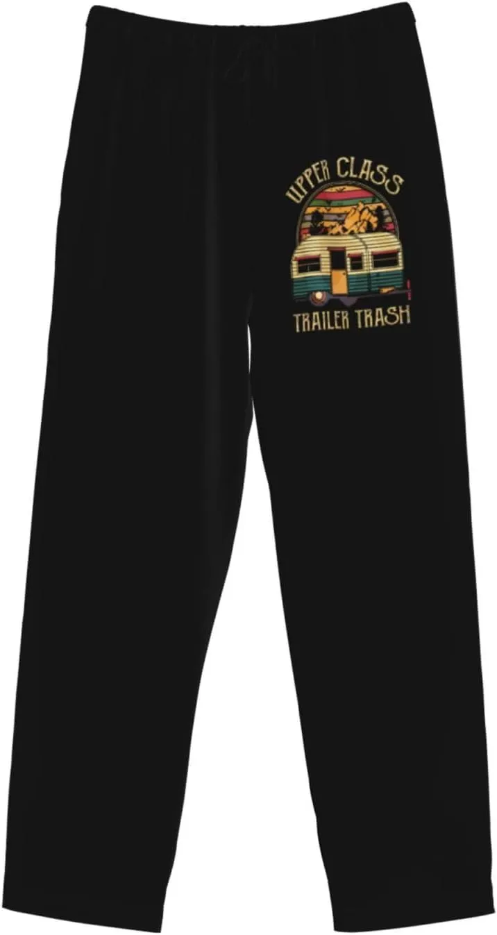 Upper Class Trailer Trash Men'S Pajama Pants Sleep Pant With Pockets And Drawstring