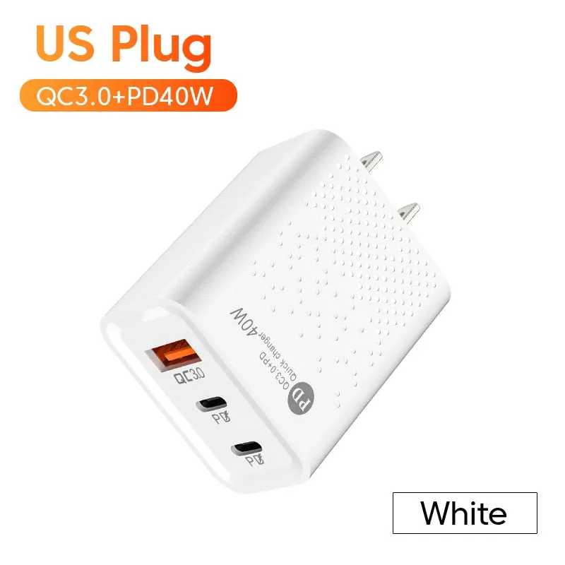 USB C Charger 60W Fast Charging Charger