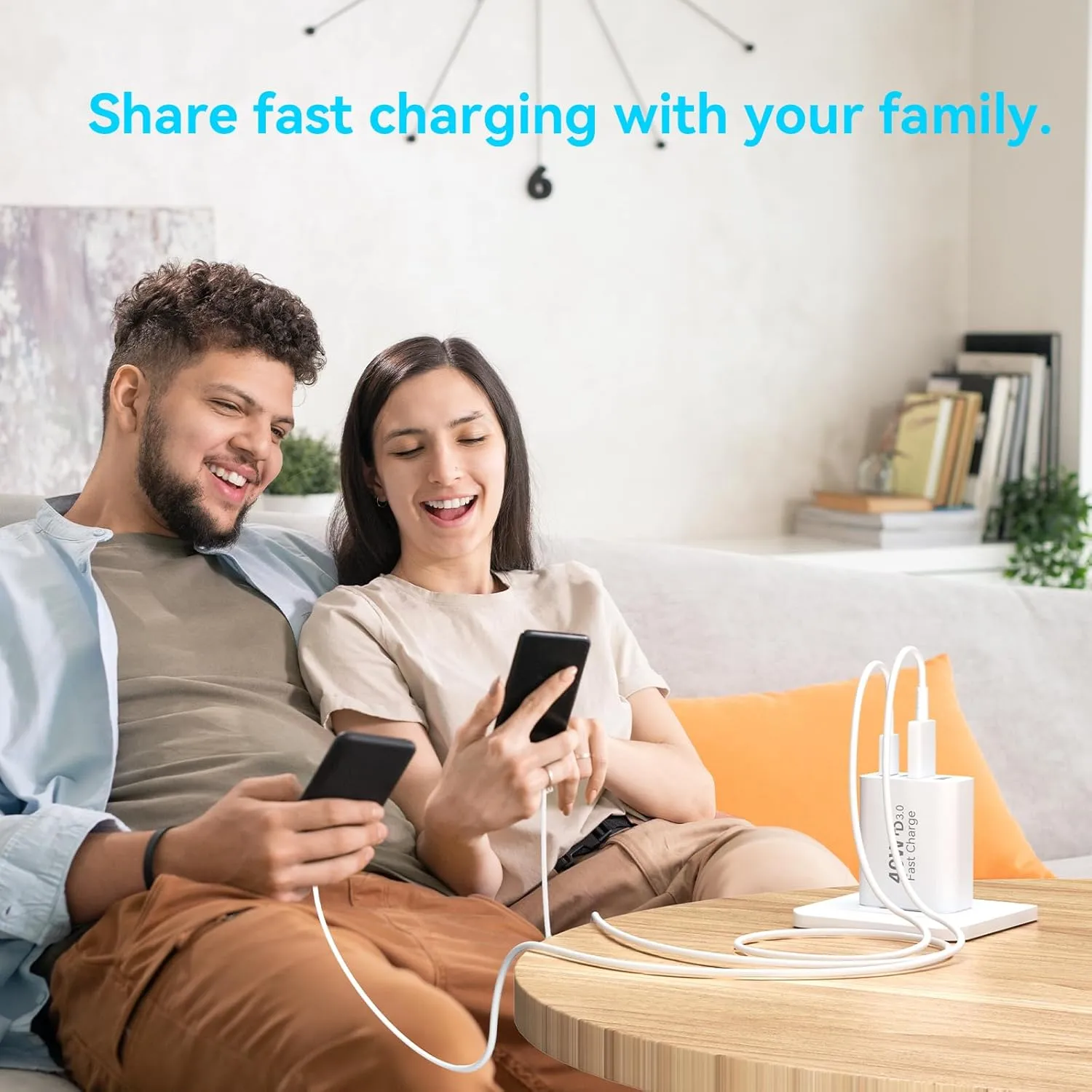 USB C Charger Block, 3Pack 40W 4 Ports Type C Fast Phone Charging Cubes PD 3.0 Wall Plug  QC 3.0 USB A Charger Power Brick Box for iPhone 16/15/14/13/12/11 Pro Max, iPad, Galaxy, Pixel,White