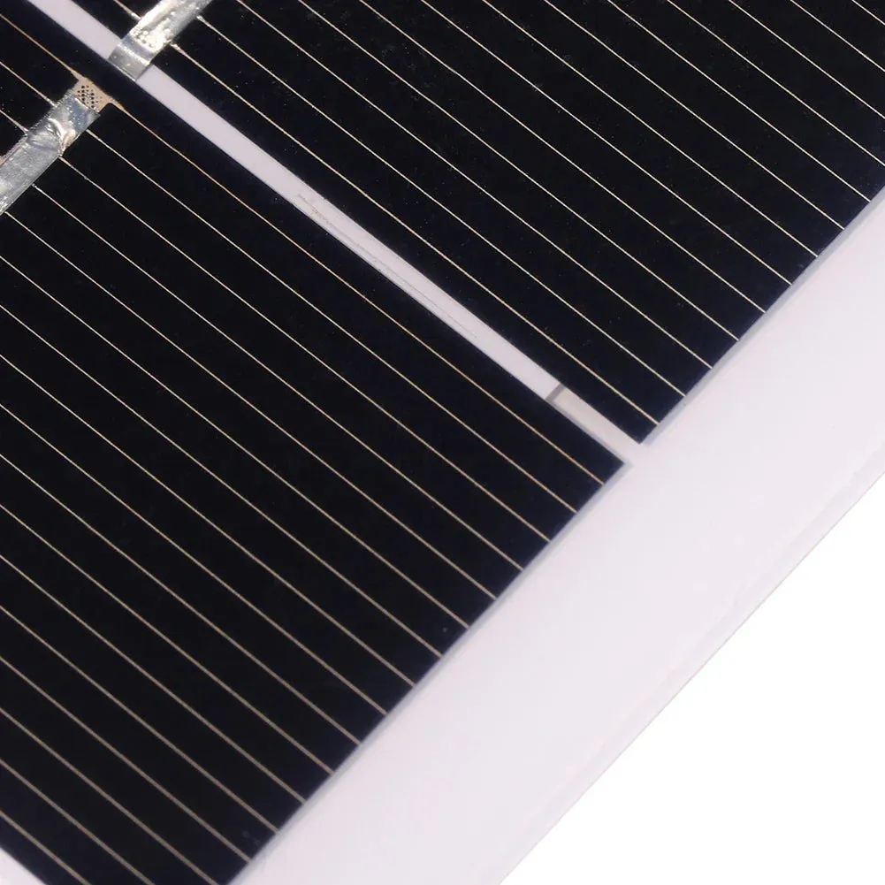 USB Solar Panel Charger 3W 5V Portable Outdoor for Mobile Power Supply