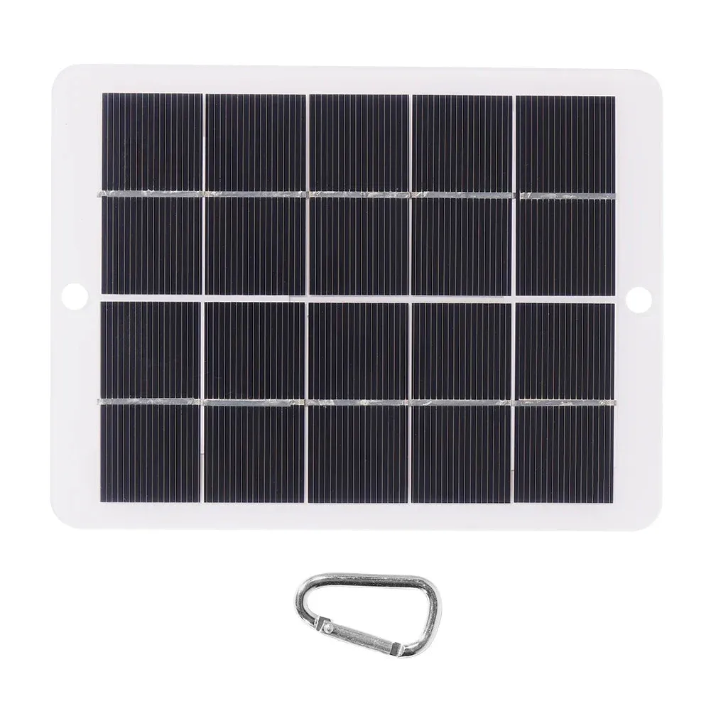 USB Solar Panel Charger 3W 5V Portable Outdoor for Mobile Power Supply