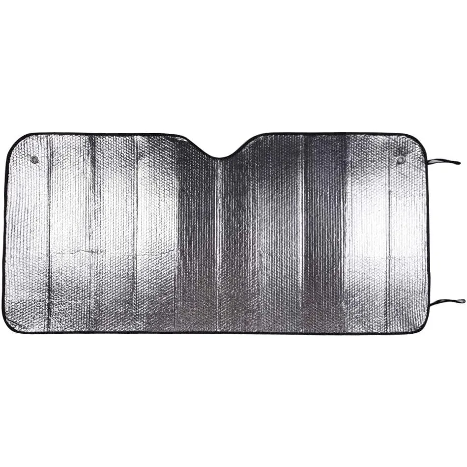 UV Reflecting Foldable Front Windshield Sun Shade - 59'' x 31'', 2-MM Thickness