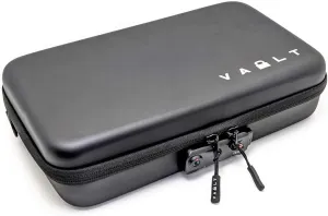 Vault Case Secure Matte LOCKING Knife Accessory Display Case, 6 Removable Panels, TSA Lock, Travel Small Folding Knife Case, Pocket Knife, Outdoor, EDC, Everyday Carry, Collectibles, Smooth Finish