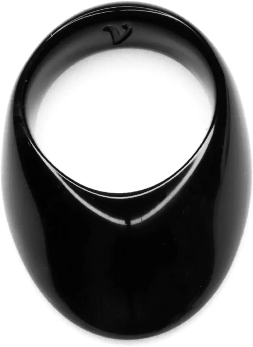 Vermil Archery Thumb Ring - Lantern Black - Protective Gear for Thumb Draw in Traditional Archery