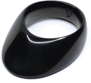 Vermil Archery Thumb Ring - Lantern Black - Protective Gear for Thumb Draw in Traditional Archery