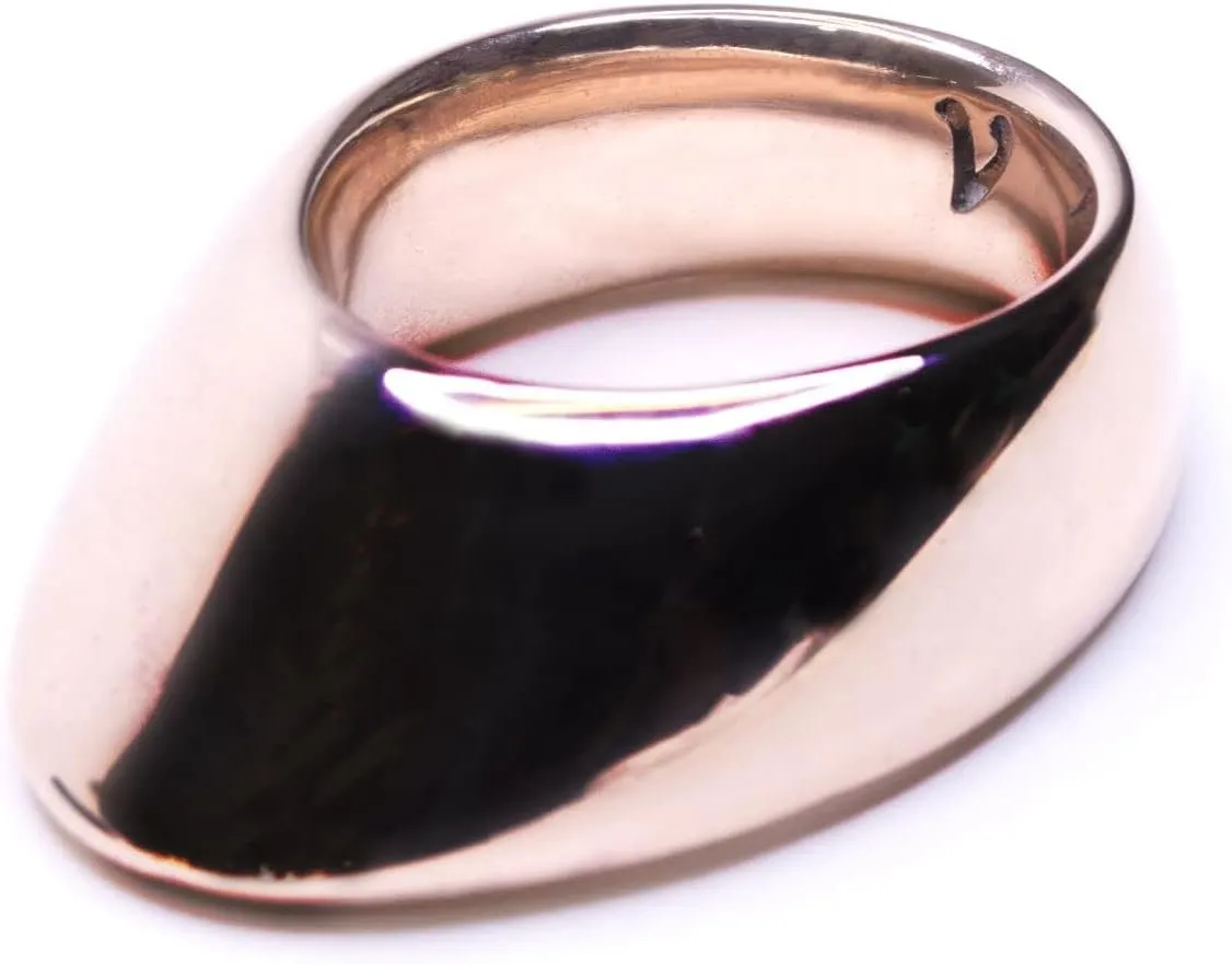 Vermil Archery Thumb Ring - Lantern Bronze - Protective Gear for Thumb Draw in Traditional Archery