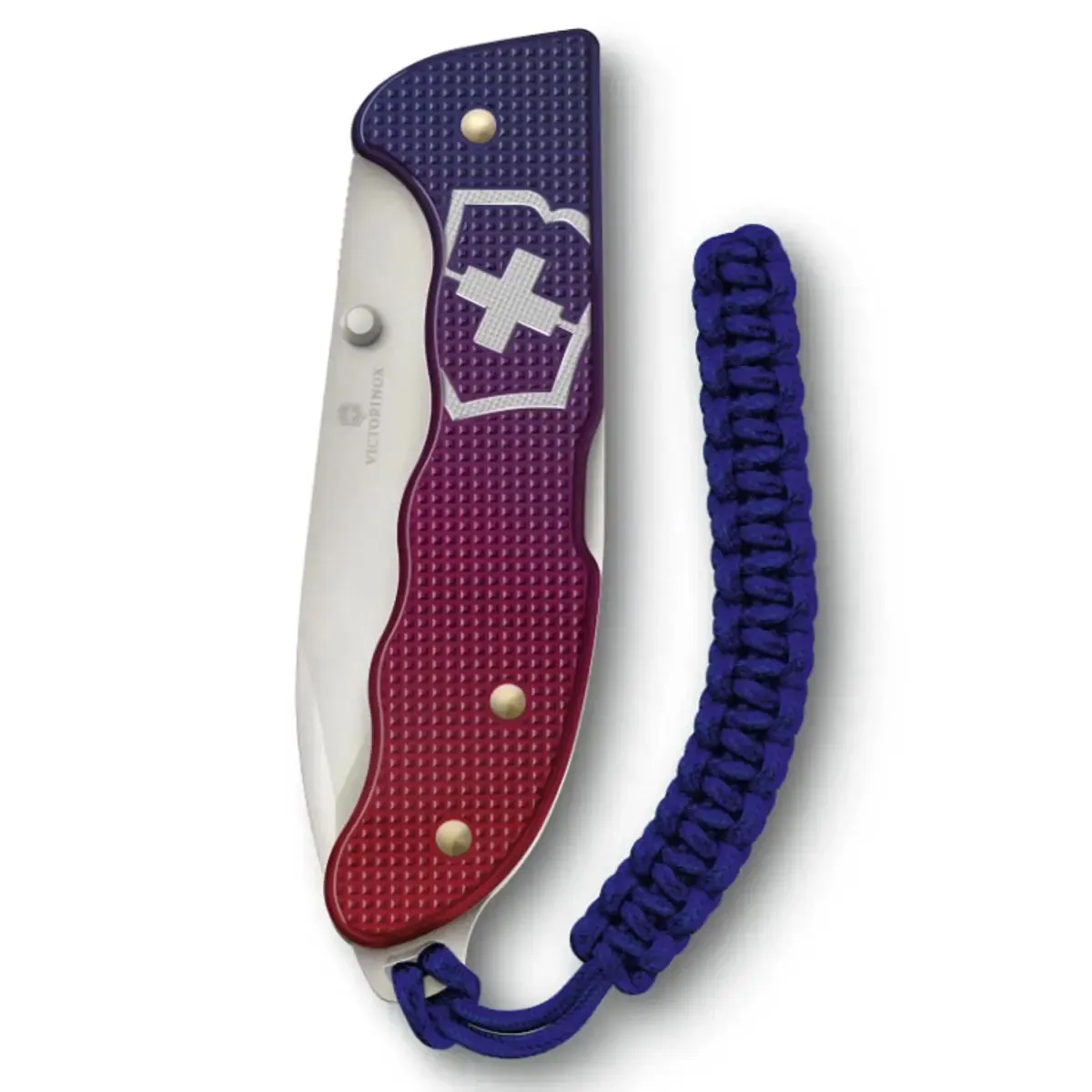 Victorinox Evoke Alox Swiss Army Knife - Blue / Red