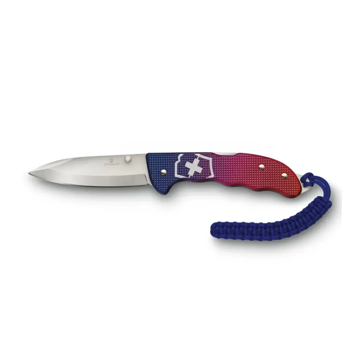 Victorinox Evoke Alox Swiss Army Knife - Blue / Red