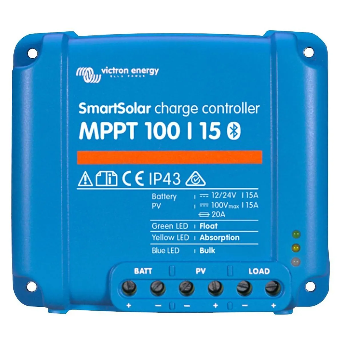 Victron 100/15 SmartSolar MPPT Charge Controller/Regulator (15A) - High Quality