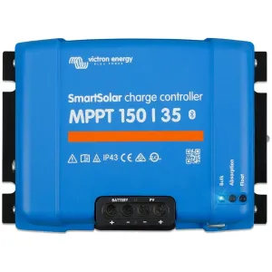 Victron 150/35 SmartSolar MPPT Charge Controller/Regulator (35A) - Efficient and