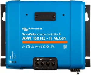 Victron Energy SmartSolar MPPT Tr VE. Can Solar Charge Controller (Bluetooth) - Charge Controllers for Solar Panels - 150V, 85 amp, 12/24/36/48-Volt