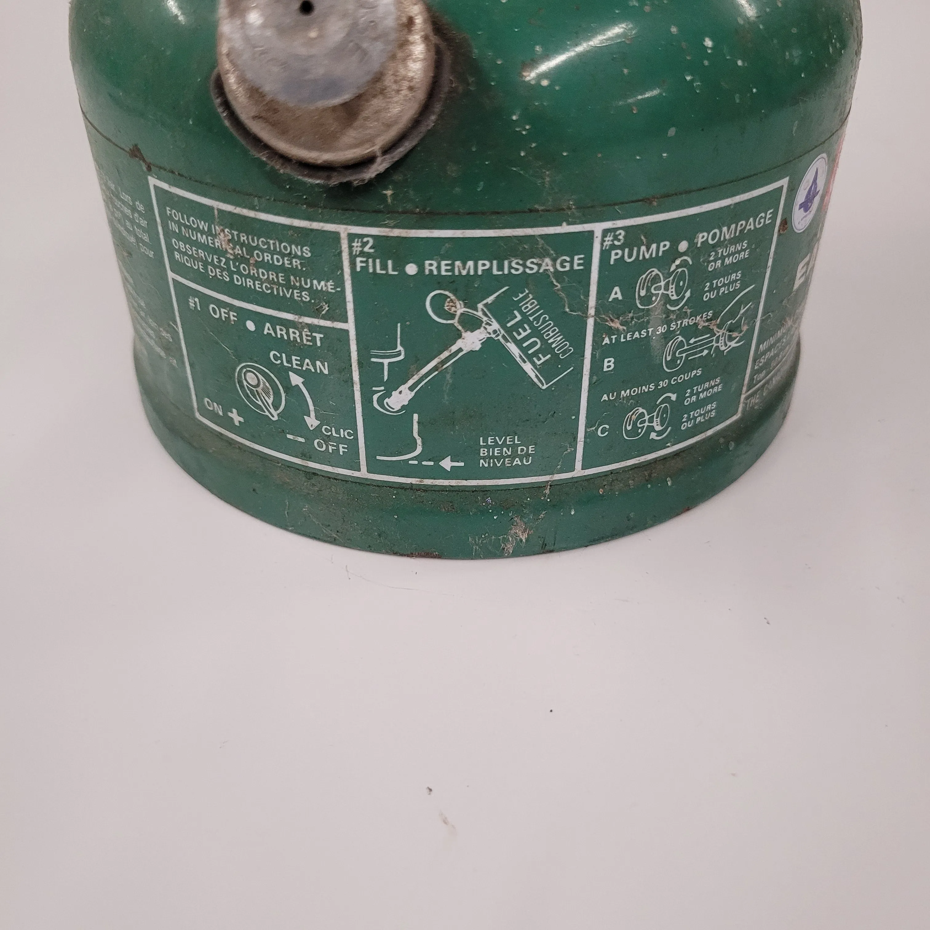 Vintage Green Coleman Easi-Lite Lantern Model 321C With Coleman Globe