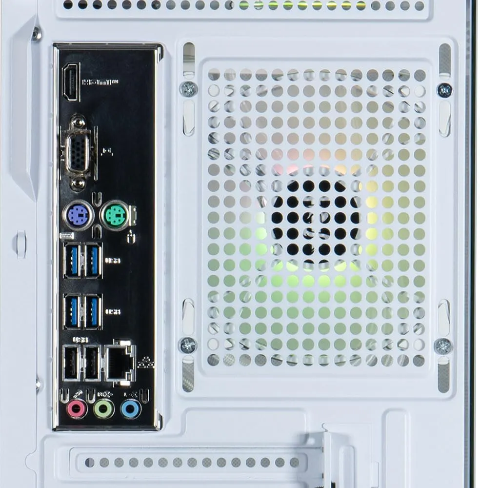 ViprTech Reaper 1.0 Liquid-Cooled PC - AMD Ryzen 7 8700F (5.0Ghz Turbo), RTX 4060 8GB, 16GB DDR5 6400, 1TB NVMe SSD, Gold PSU, VR-Ready, WiFi, BT, Win 11, Gaming Desktop Computer, White