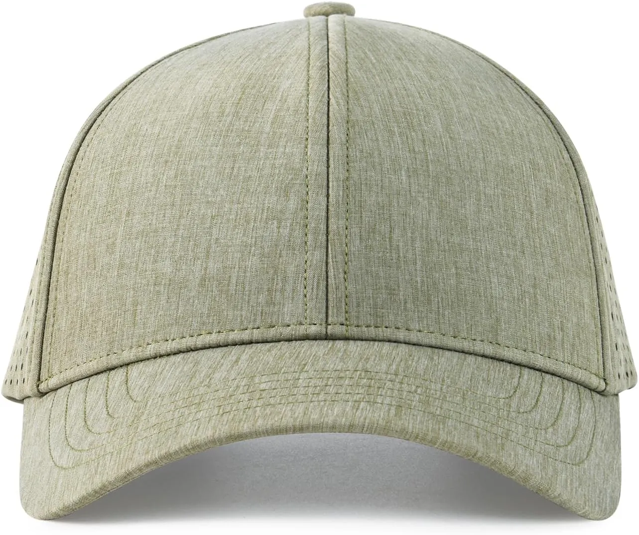 VOBOOM Men Snapback Trucker Hat, Baseball Cap for Breathable Side Laser Cut Holes