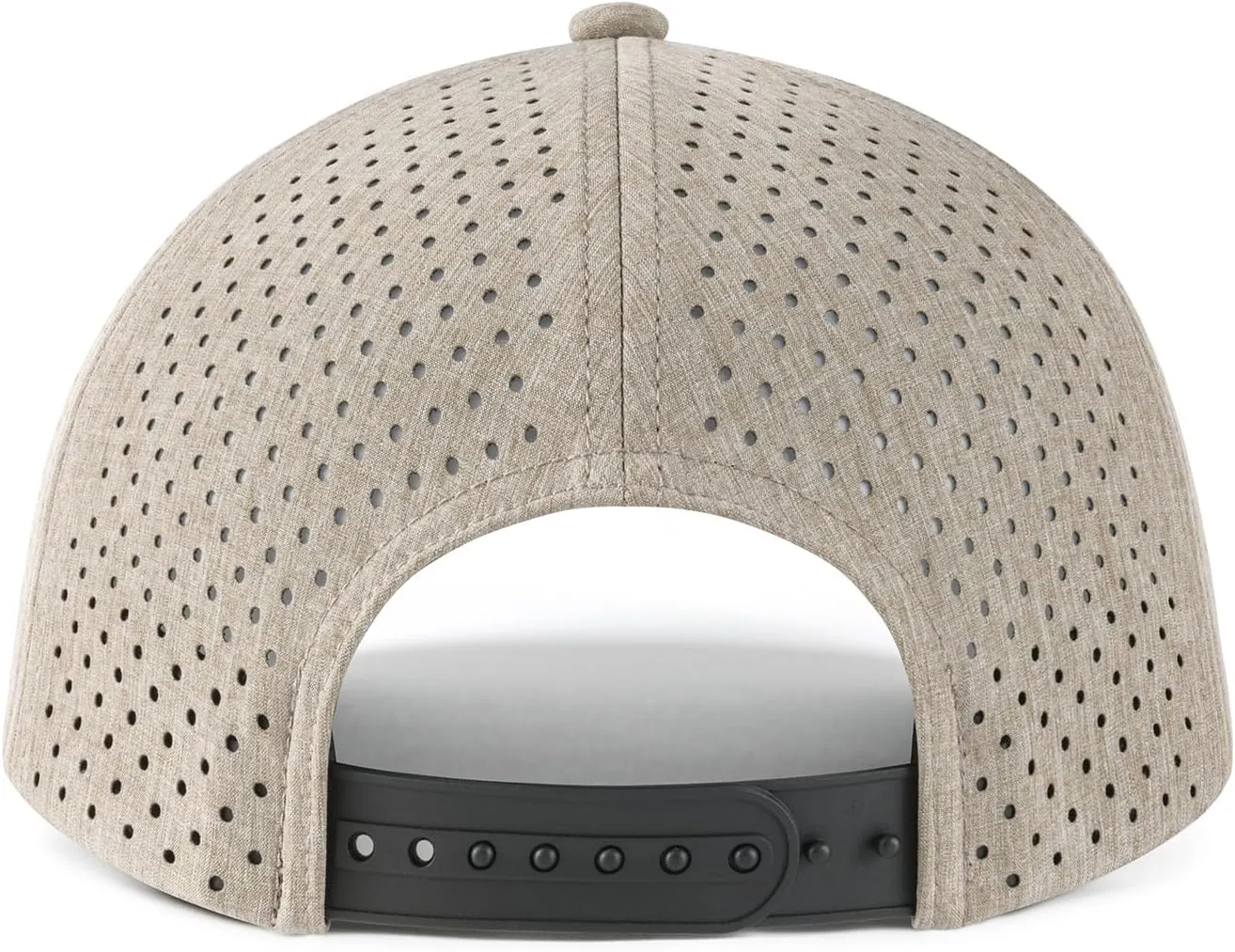 VOBOOM Men Snapback Trucker Hat, Baseball Cap for Breathable Side Laser Cut Holes