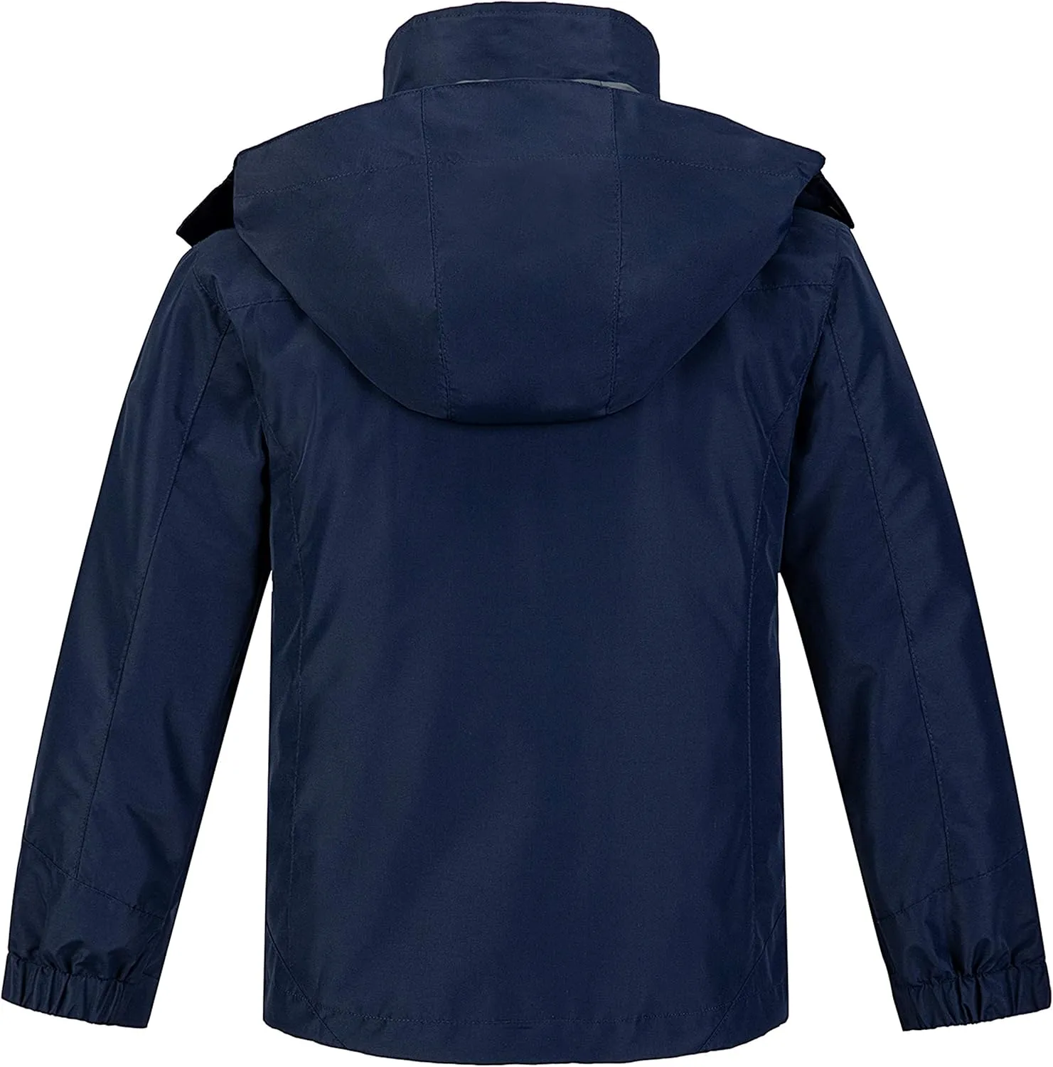 wantdo Boy's Ski Jacket Waterproof 3 in 1 Snow Coat Warm Fleece Winter Coat