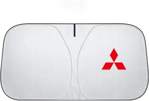 Windshield Sun Shade for Mitsubishi ASX 2016 2017 2018 2019 2020 2021 2022 2023, Car Front Window Covers Sun Visor Protector, Foldable Blocks Sun Rays Sunshade, Easy Installation