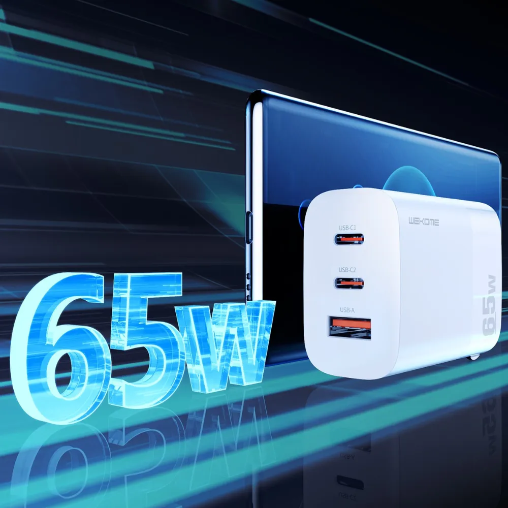 WK WP-U145 JINDIN SERIES 65W GAN CHARGER (CN) (65W)