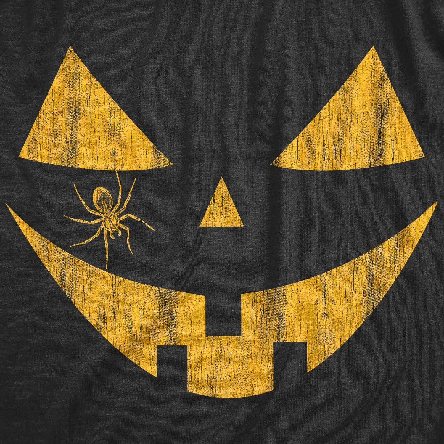 Womens Spooky and Funny Pumpkin Face Tees Halloween Jack O Lantern Tees for Womens
