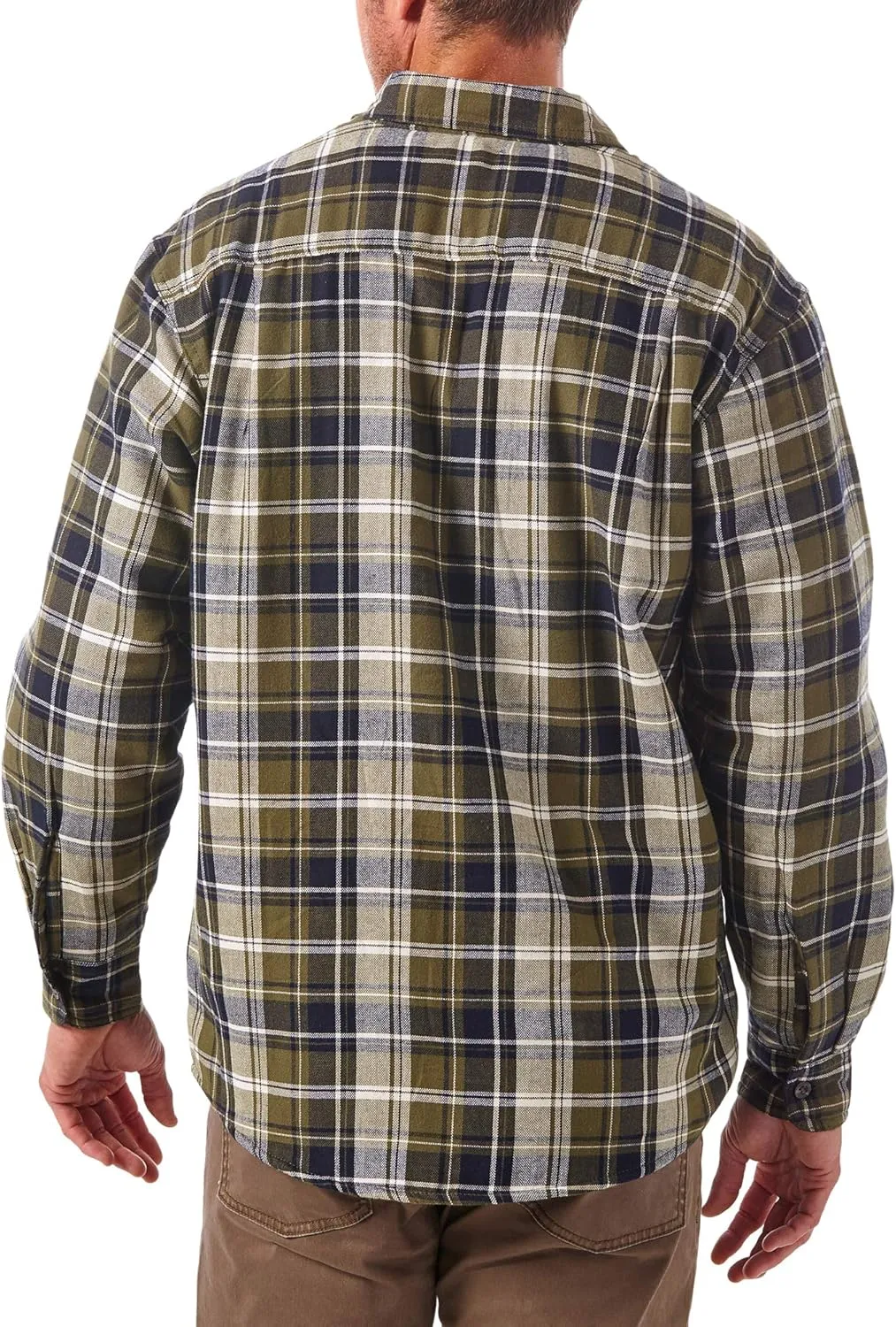 Wrangler Authentics Men's Long Sleeve Sherpa Lined Shirt Jacket