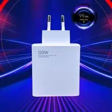 Xiaomi 120w Eu Plug Qc3.0 Fast Quick Wall Charger With Cable