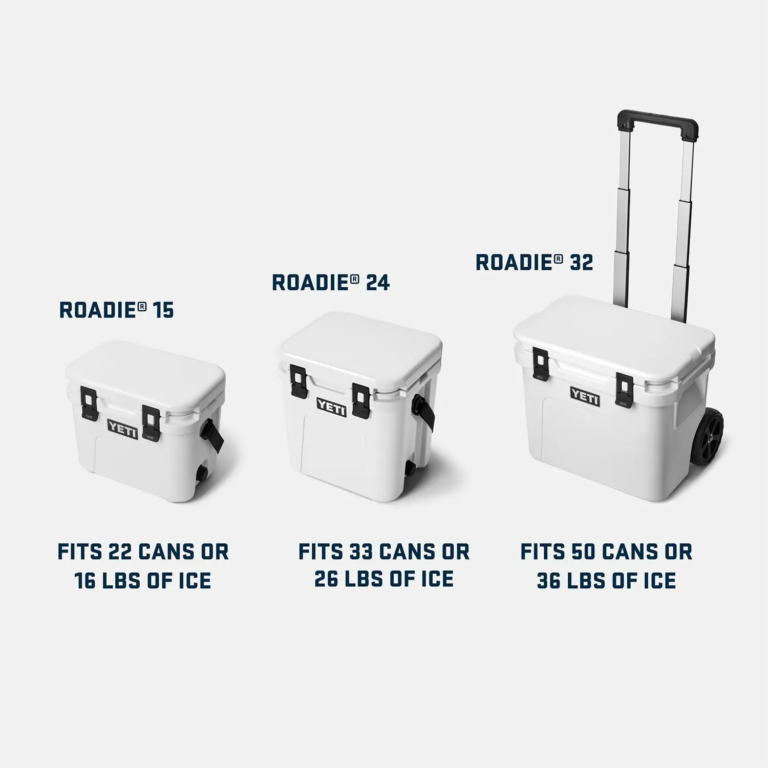 YETI Roadie 24 2.0 Hard Cooler with DoubleDuty Shoulder Strap and Drain Plug