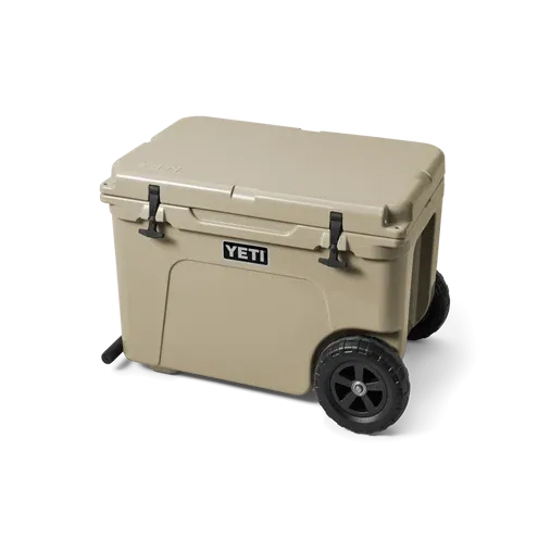 Yeti Tundra Haul Wheeled Hard Cooler - Tan