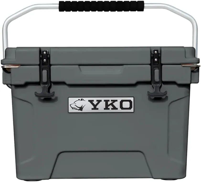 Yukon Outfitters Outdoor Active Camping Fishing Hiking Molded YKO Hard Cooler