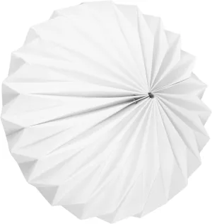 Zerodeko Lampshade Pastel Sconce Clip on Shade Neutral Drum Lamp Shade Rice Paper Floor Fluorescent Light Paper Shade Cylindrical Square Colored Fixture Lantern Pendant Art Iron White